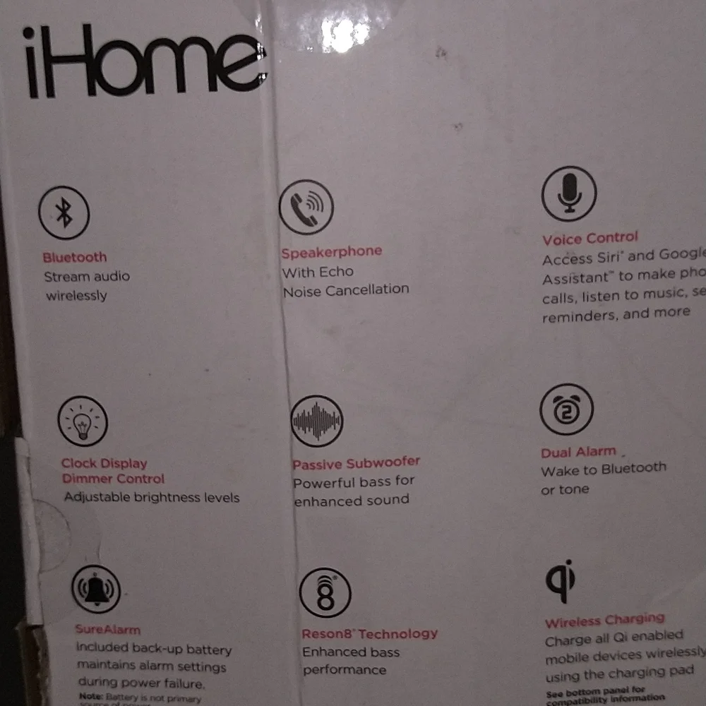 Ihome Wireless charger speakerphone Perfect Gift or Self Gift 🎁